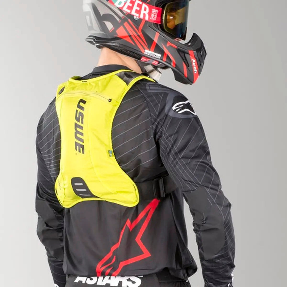 MOCHILA HIDRATACIÓN USWE OUTLANDER 2 CRAZY YEELLOW