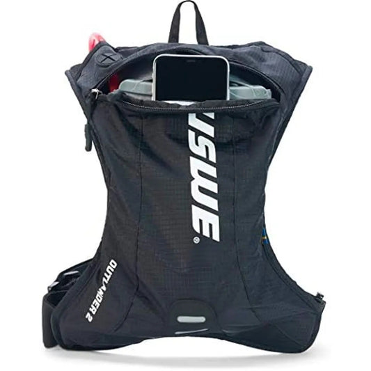 MOCHILA HIDRATACIÓN USWE OUTLANDER 2 CARBON BLACK