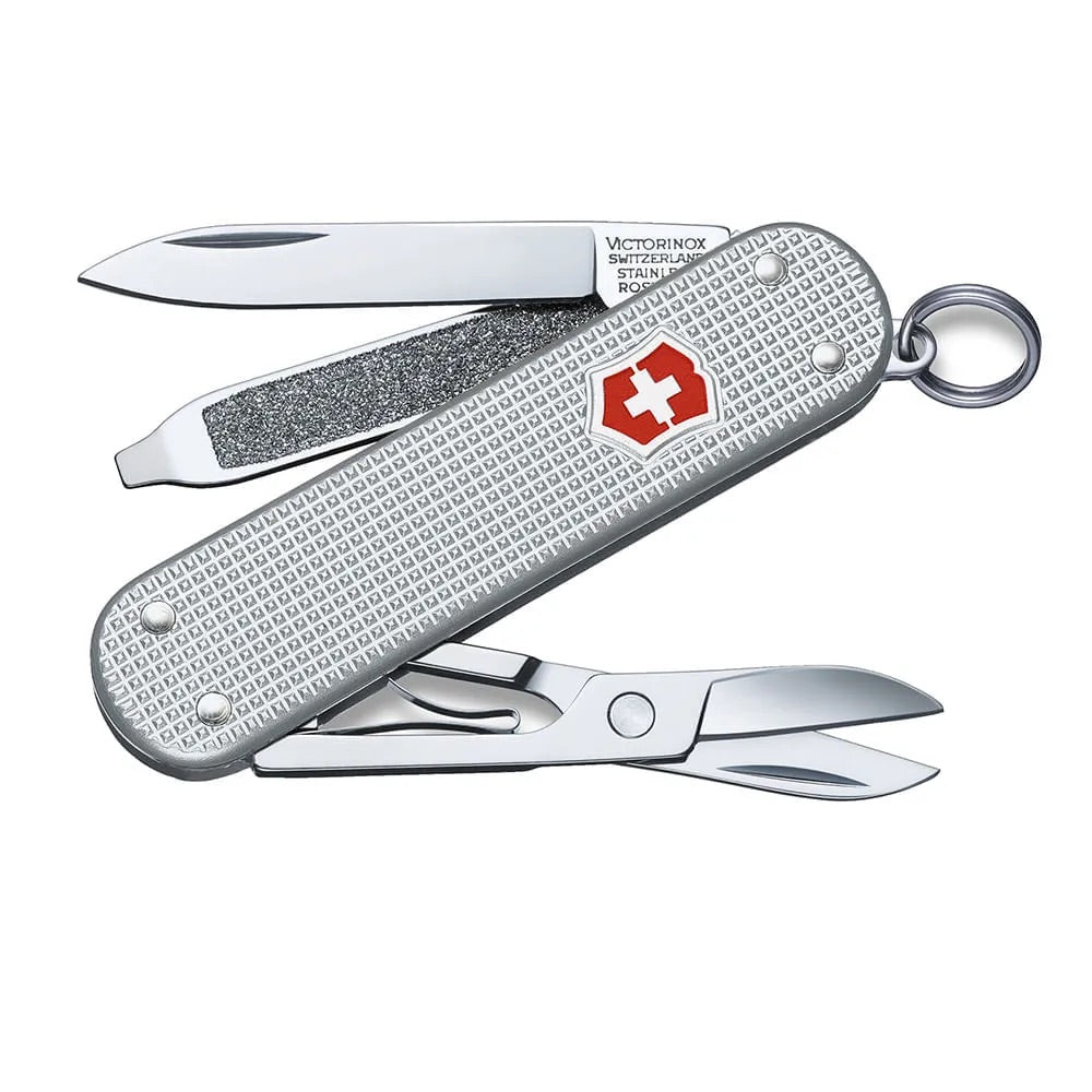NAVAJA CLASSIC ALOX COLOR PLATA VICTORINOX