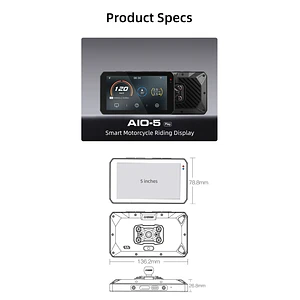 CHIGEE PANTALLA DE CONDUCCION INTELIGIENTE AIO-5 PLAY